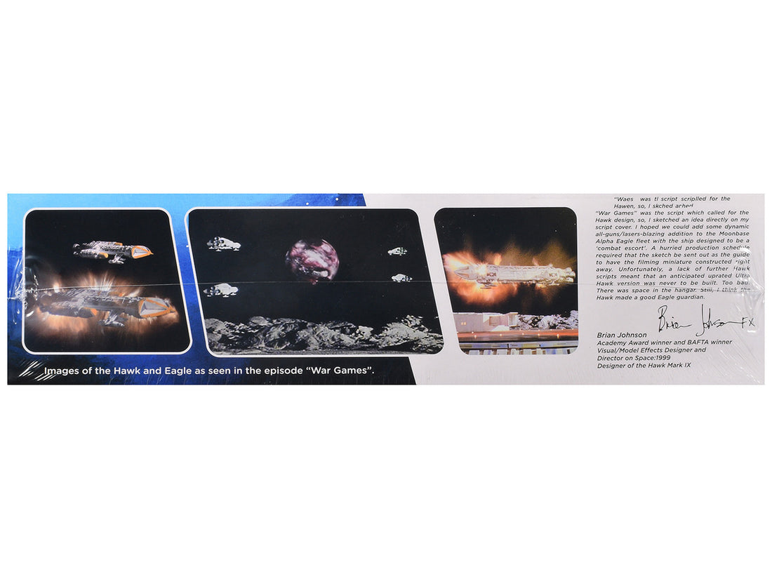 Eagle and Hawk War Games Edition "Space: 1999" (1975-1977) TV Series 1/72 Scale Skill 2 Model Kit  by MPC 2