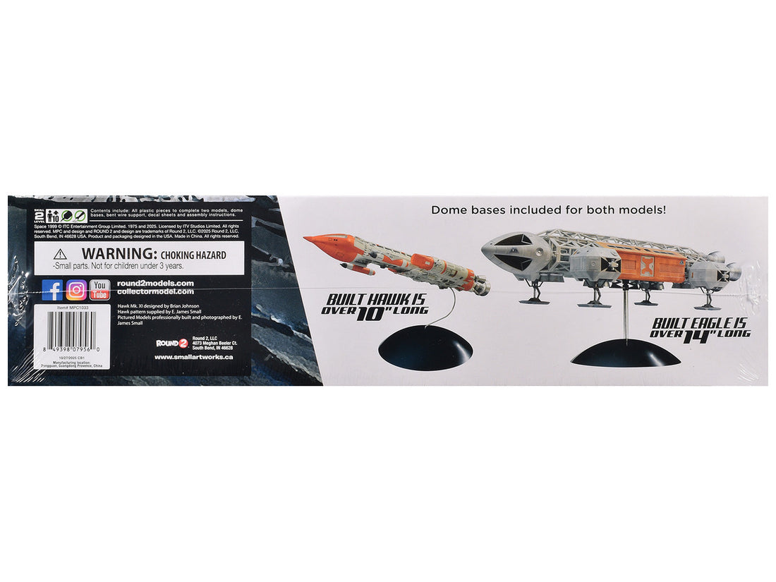 Eagle and Hawk War Games Edition "Space: 1999" (1975-1977) TV Series 1/72 Scale Skill 2 Model Kit  by MPC