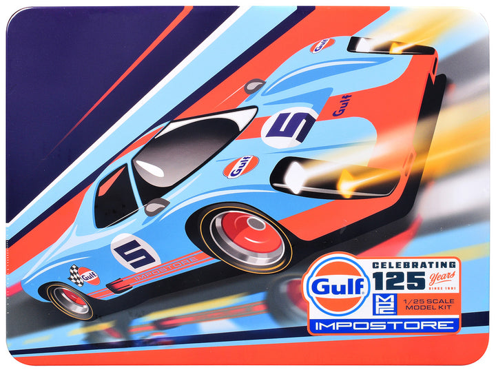 MPC Gulf Racing Impostore 1:25 plastic model kit collector tin