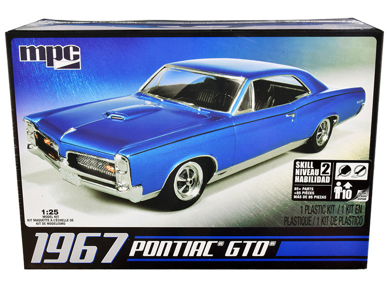 Skill 2 Model Kit 1967 Pontiac GTO 1/25 Scale Model by MPC-0