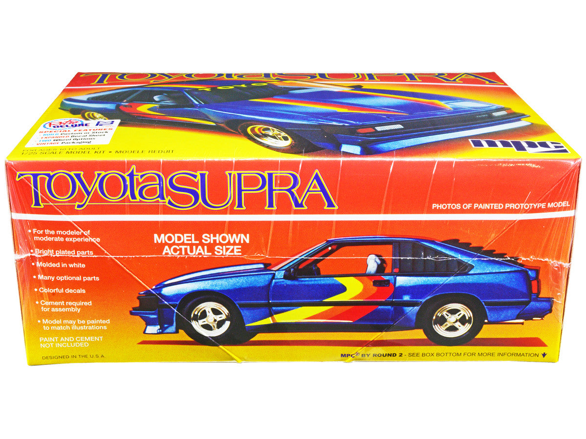 Skill 2 Model Kit 1983 Toyota Celica Supra 1/25 Scale Model Car by MPC-1