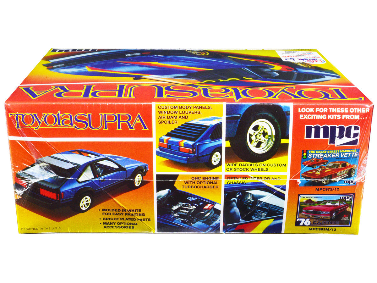 Skill 2 Model Kit 1983 Toyota Celica Supra 1/25 Scale Model Car by MPC-2