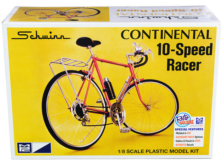 Skill 2 Model Kit Schwinn Continental 10-Speed Bicycle 1/8 Scale Model by MPC-0
