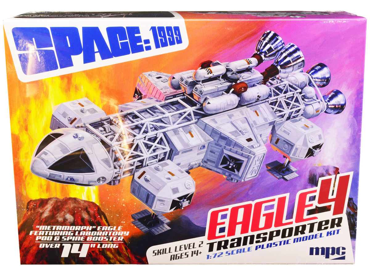 Skill 2 Eagle 4 Transporter "Space: 1999" (1975-1977) TV Show Model Kit  1/72 Scale Model by MPC-0