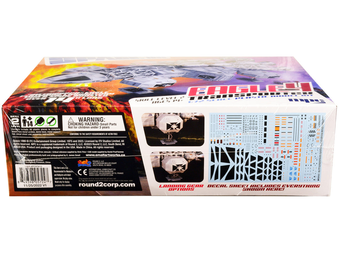 Skill 2 Eagle 4 Transporter "Space: 1999" (1975-1977) TV Show Model Kit  1/72 Scale Model by MPC-2