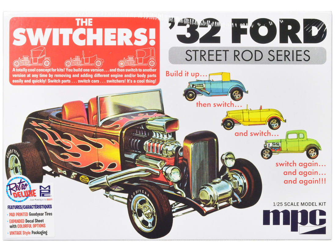 Skill 2 Model Kit 1932 Ford Street Rod Series "The Switchers" 1/25 Scale Model by MPC-0