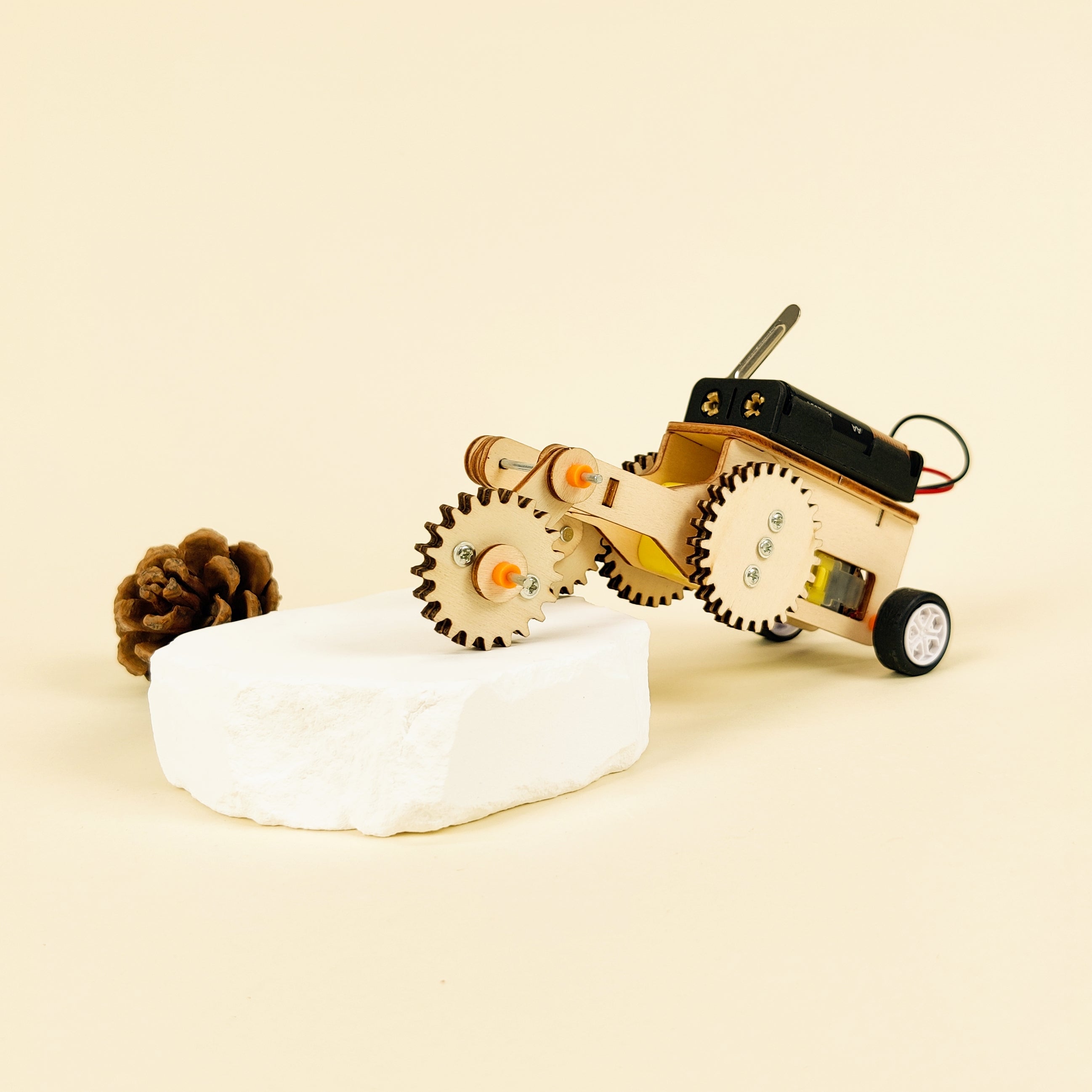 Gear Car DIY Kit, Educational STEM Toy 2