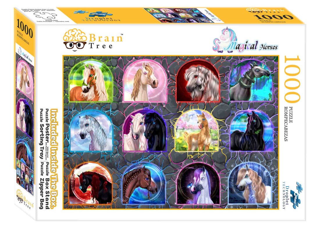 Magical Horses Jigsaw Puzzles 1000 Piece-1