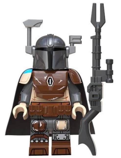 Din Djarin Minifigure - Tribe Warrior - Mandalorian