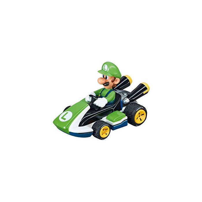 Mario Kart - Luigi Carrera GO!!! 1:43 Scale Analog Slot Car – Big