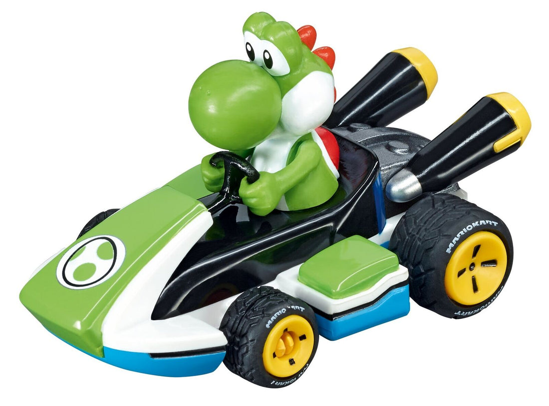 Mario Kart - Yoshi Carrera GO!!! 1:43 Scale Slot Car by Carrera 20064035 Close Up View