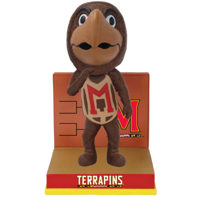 Maryland Terrapins Basketball Testudo Dancing in March Bobblehead (Presale) 2