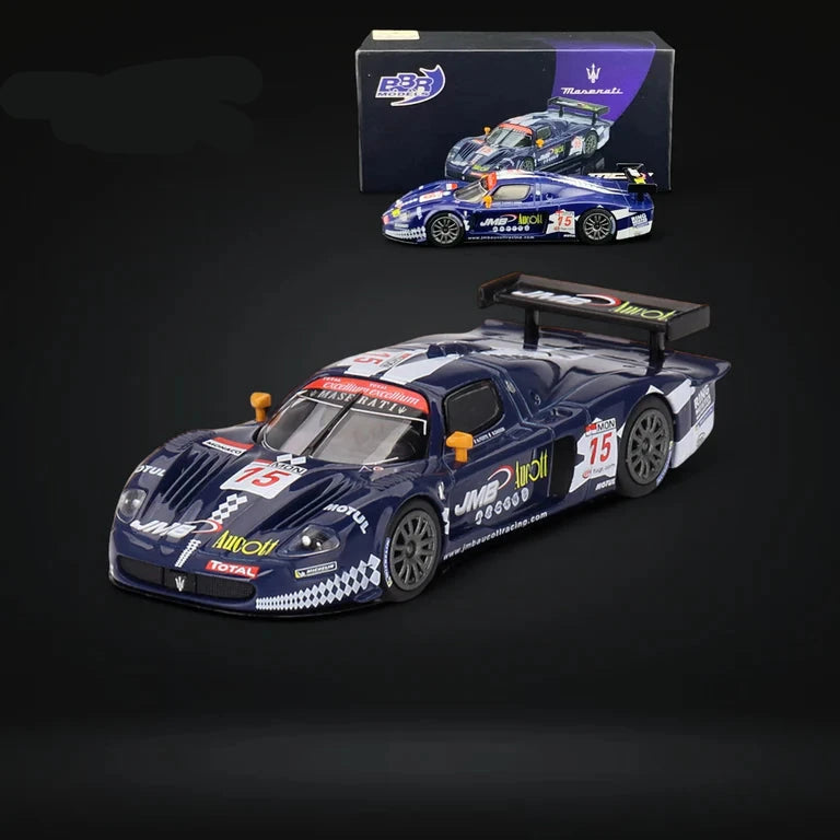 Maserati MC12 Competizione #15 JMB Racing 2008 FIA 1:64 Diecast Angled Front View