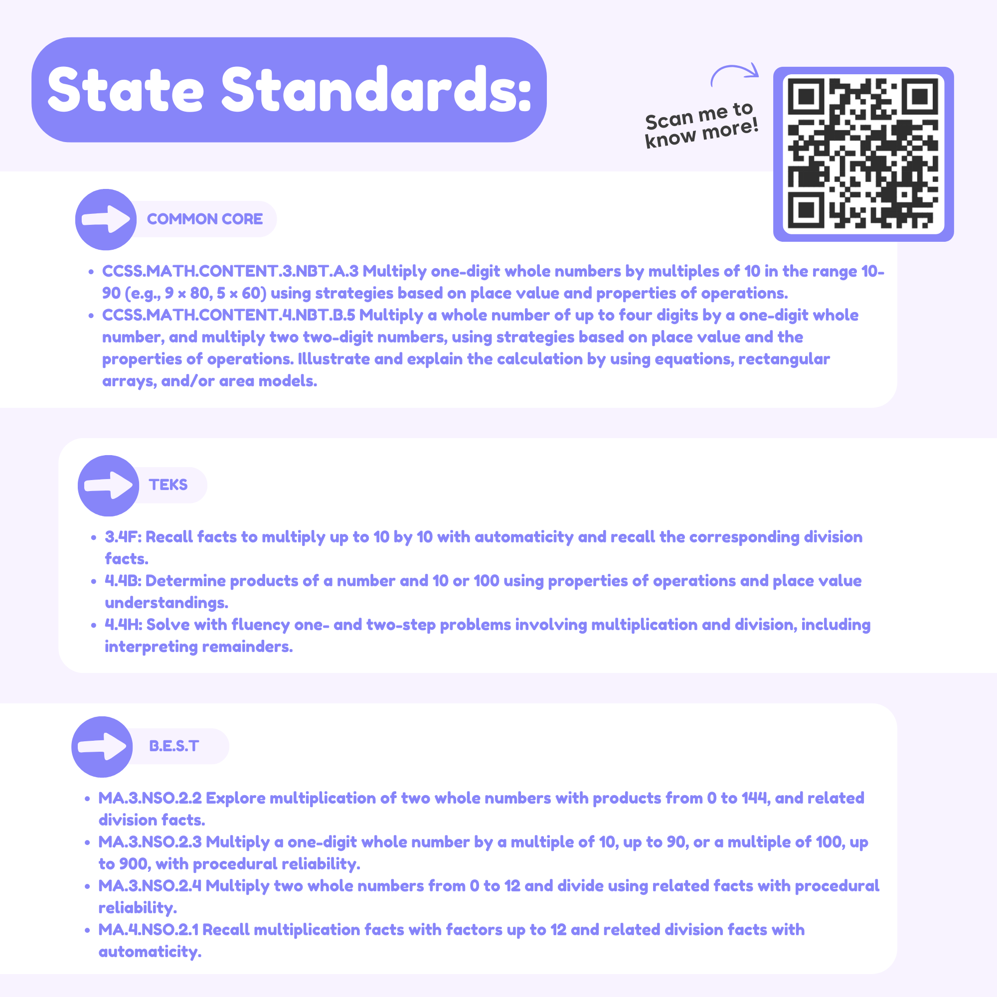 Math Card Pack Bundle 8