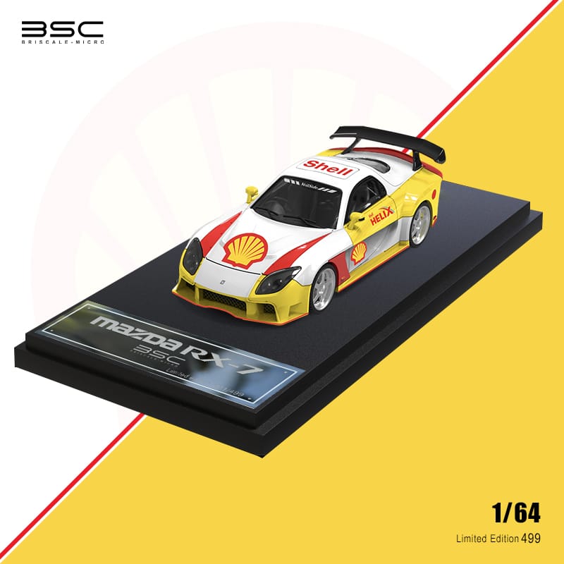 Mazda RX7 Veilside Shell Livery 1:64 Scale Diecast Model by BSC