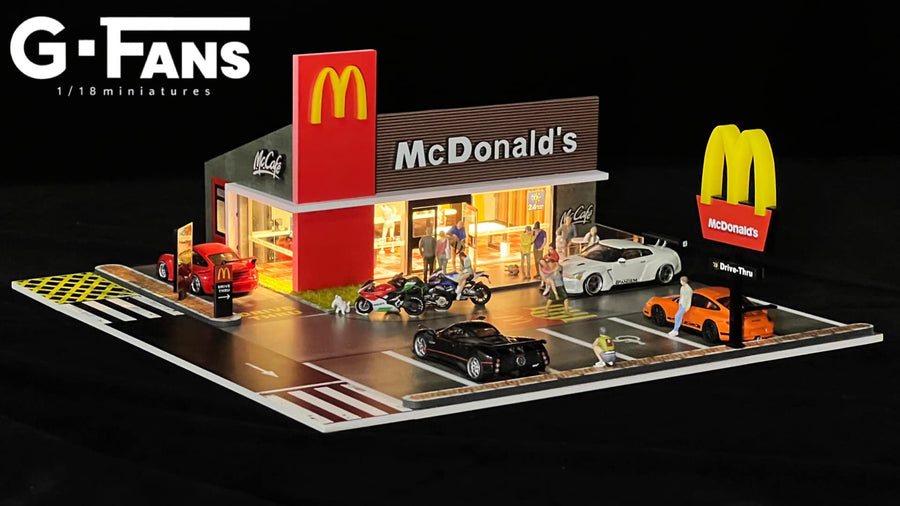 McDonalds 1:64 scale Diorama by G-Fans