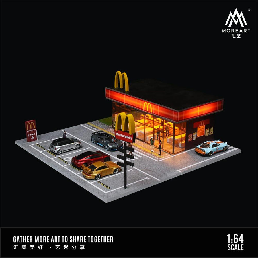 McDonalds 1:64 Scale Diorama by MoreArt