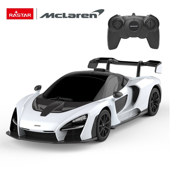 McLaren Senna (White) 1:24 Remote Control Car by Rastar
