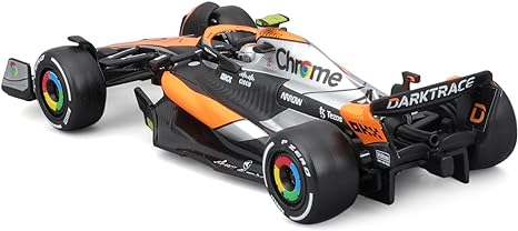 McLaren Team MCL60 F1 #4 Lando Norris (2023) 1:43 Diecast from Bburago Side View