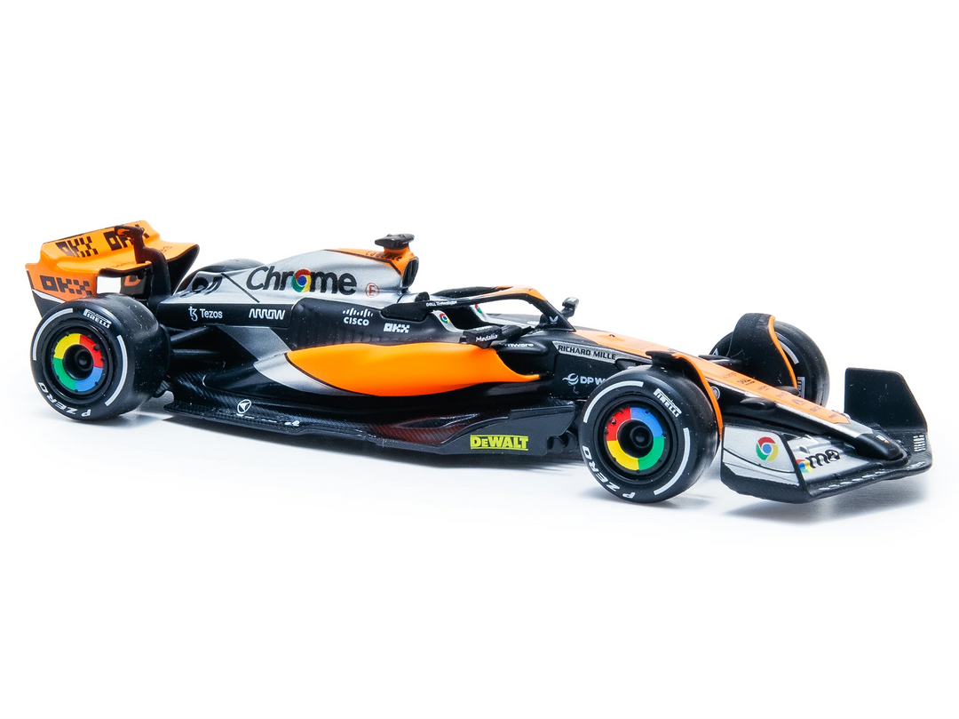 McLaren Team MCL60 F1 #4 Lando Norris (2023) 1:43 Diecast from Bburago Right Side View