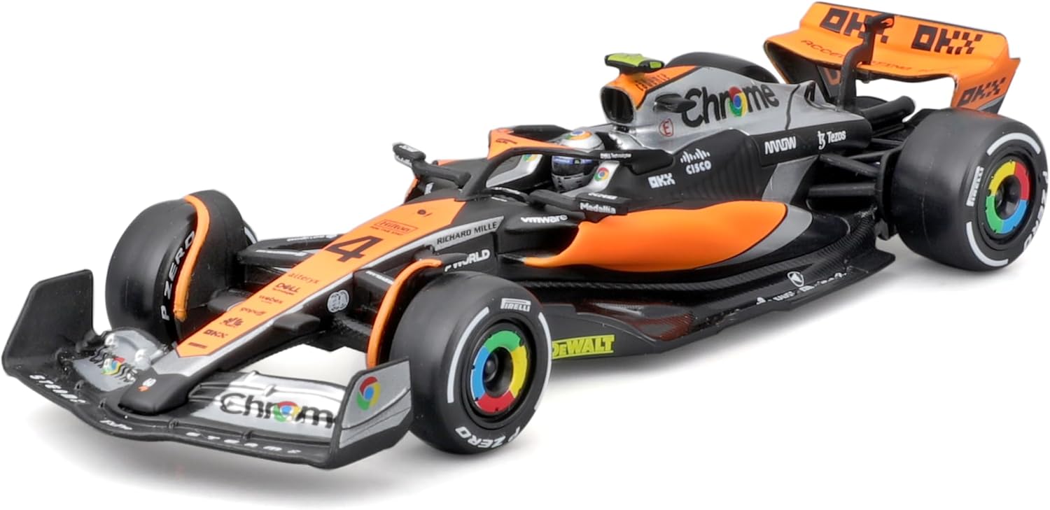 F1 - Alfa Romero, McLaren, Mercedes AMG, Oracle Red Bull Racing, Sainz / Leclerc (2022) escala 1:43 - By Maisto