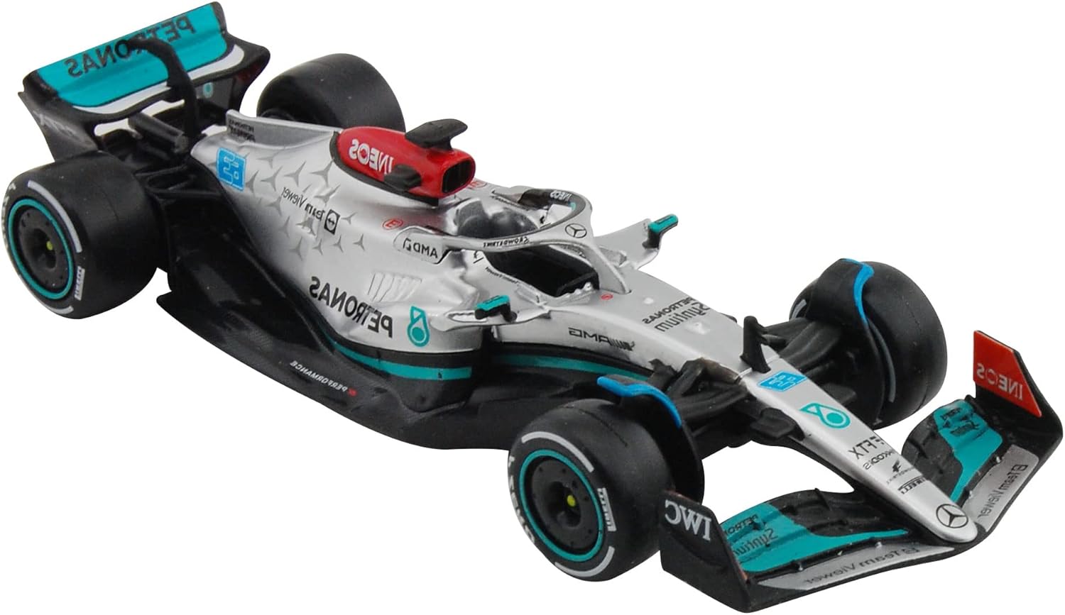 F1 - Alfa Romero, McLaren, Mercedes AMG, Oracle Red Bull Racing, Sainz / Leclerc (2022) escala 1:43 - By Maisto