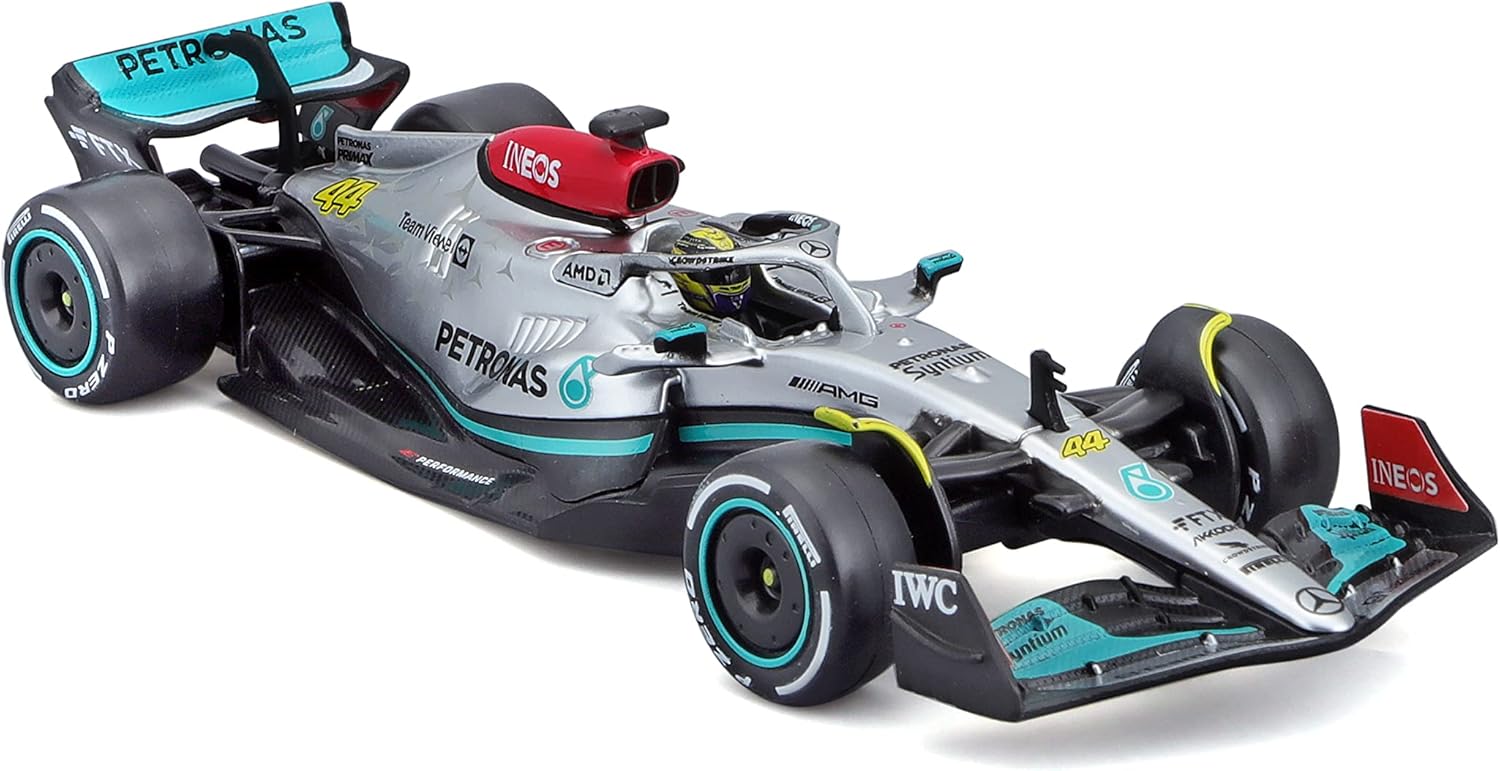 F1 - Alfa Romero, McLaren, Mercedes AMG, Oracle Red Bull Racing, Sainz / Leclerc (2022) escala 1:43 - By Maisto