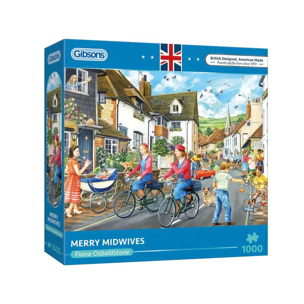 Merry Midwives 1000 Piece Jigsaw Puzzle Gibsons