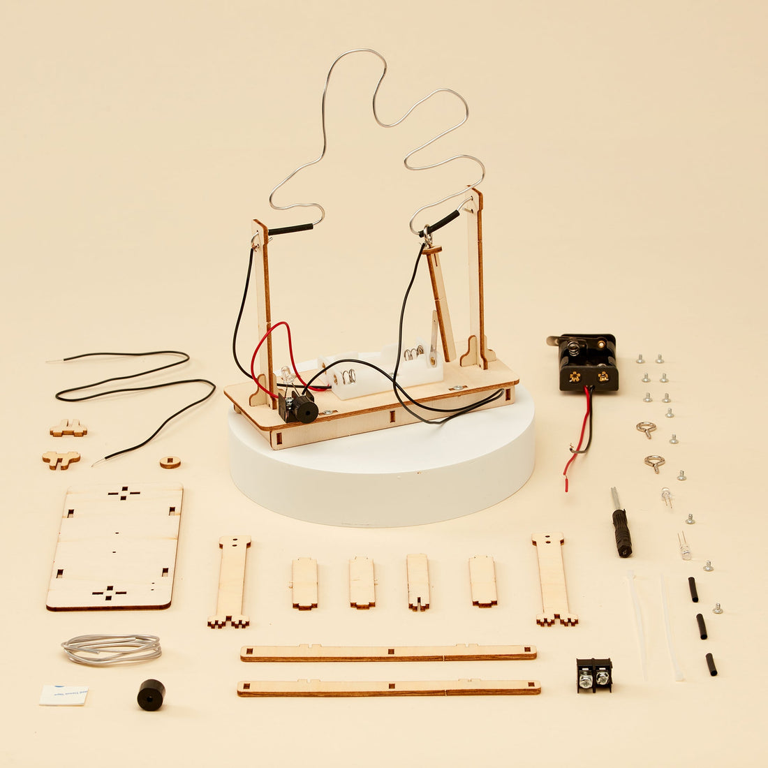 Buzz Wire Game DIY Kit, Educational STEM Toy 3