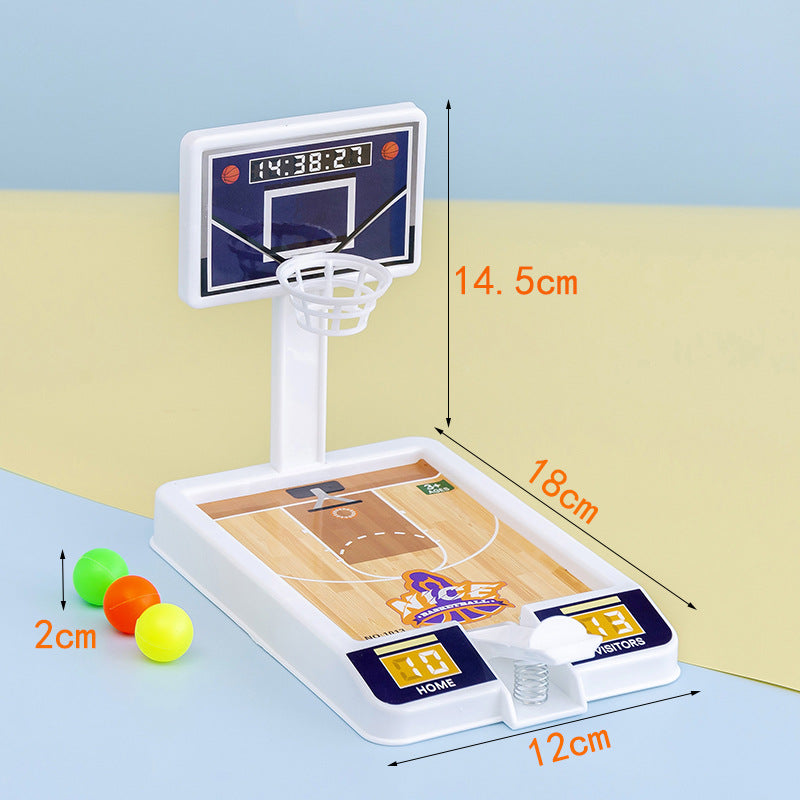 Mini Basketball Hoop Shooting Machine for Children's Education and Leisure 4