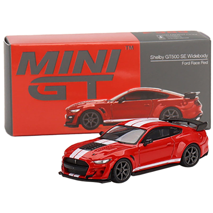 Ford Mustang Shelby GT500 Red 1:64 Scale Diecast Model by Mini GT