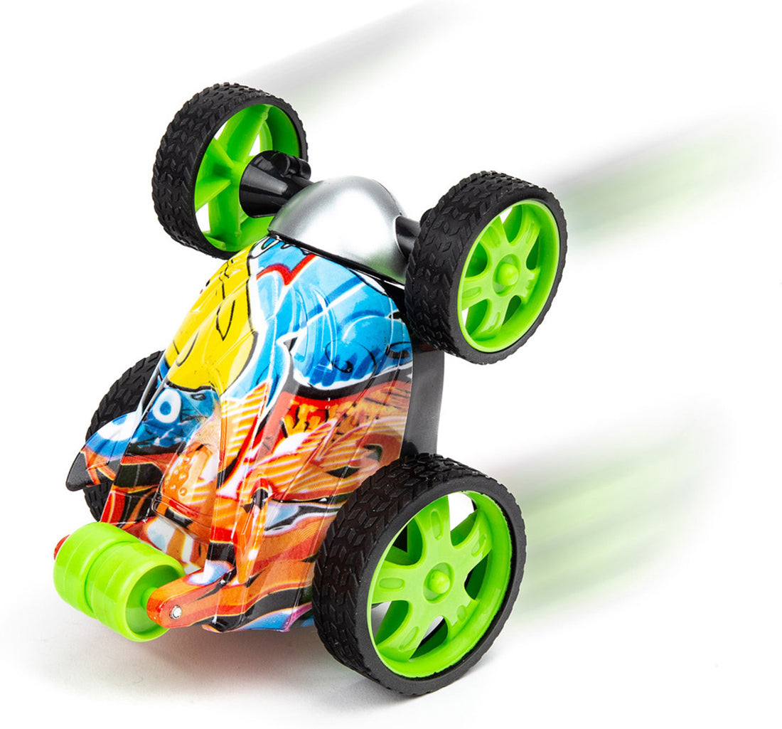 HST Mini Twist Graffiti Stunt RC Car Car in Action