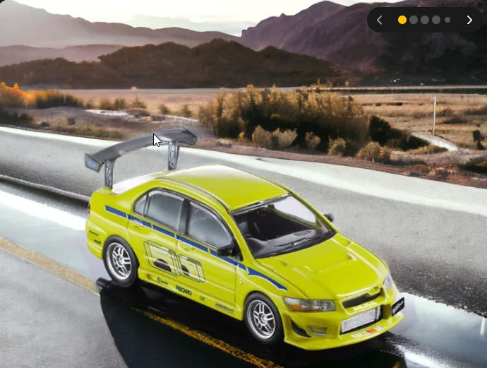Mitsubishi Lancer Evolution VII 1:64 Diecast | Fast Speed – Big