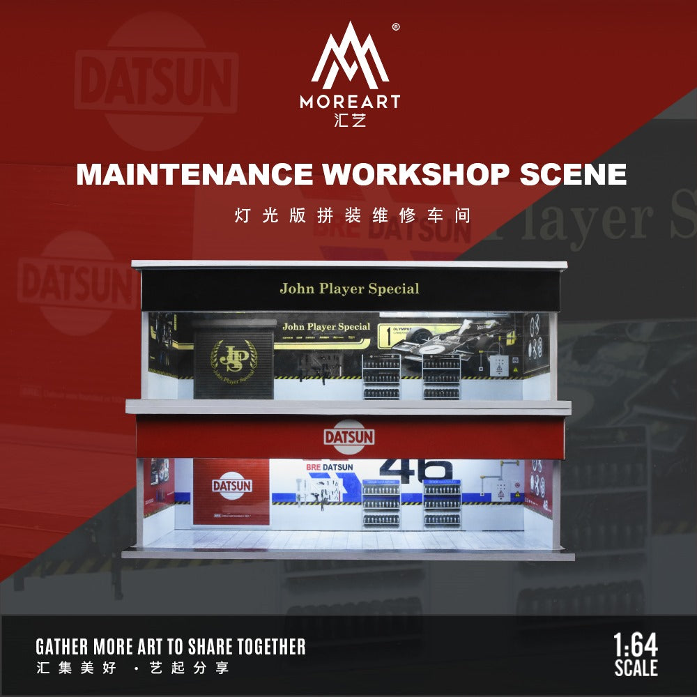 Maintenance Work Shop (MoreArt) 1:64 MO914109 and MO914110