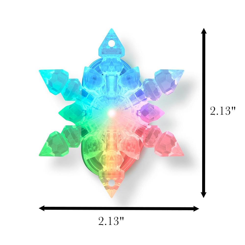 Color Changing Snowflake Hair Clip 3