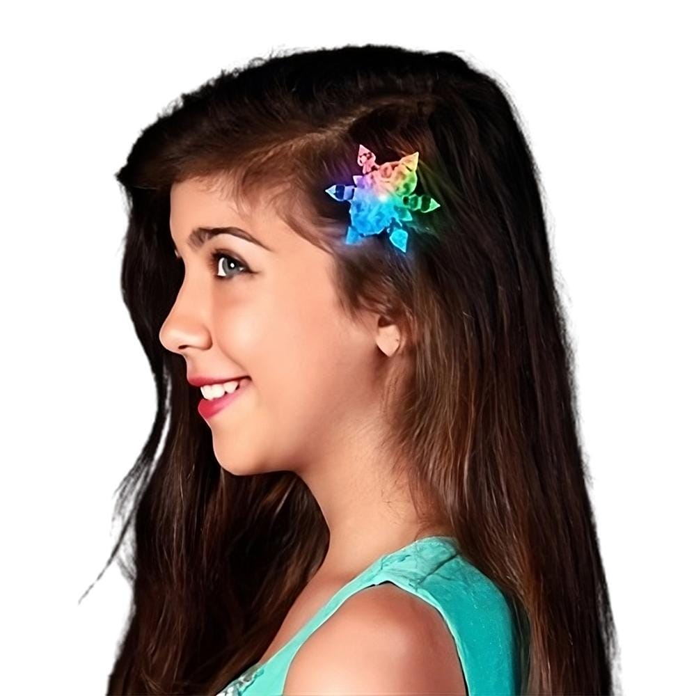 Color Changing Snowflake Hair Clip