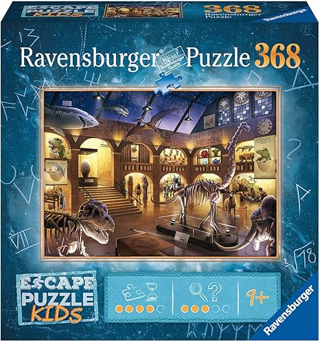 Ravensburger Museum Mysteries Escape Puzzle - 368 Piece Jigsaw Puzzle