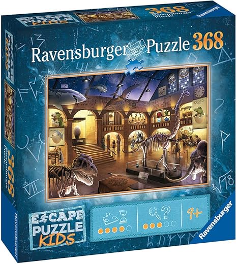 Ravensburger Museum Mysteries Escape Puzzle - 368 Piece Jigsaw Puzzle - 2