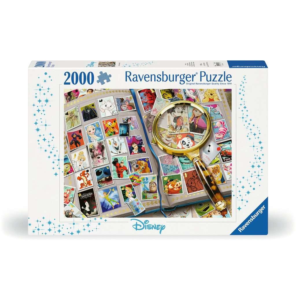 My Favorite Stamps Disney 2000 Piece Jigsaw Puzzle Ravensburger