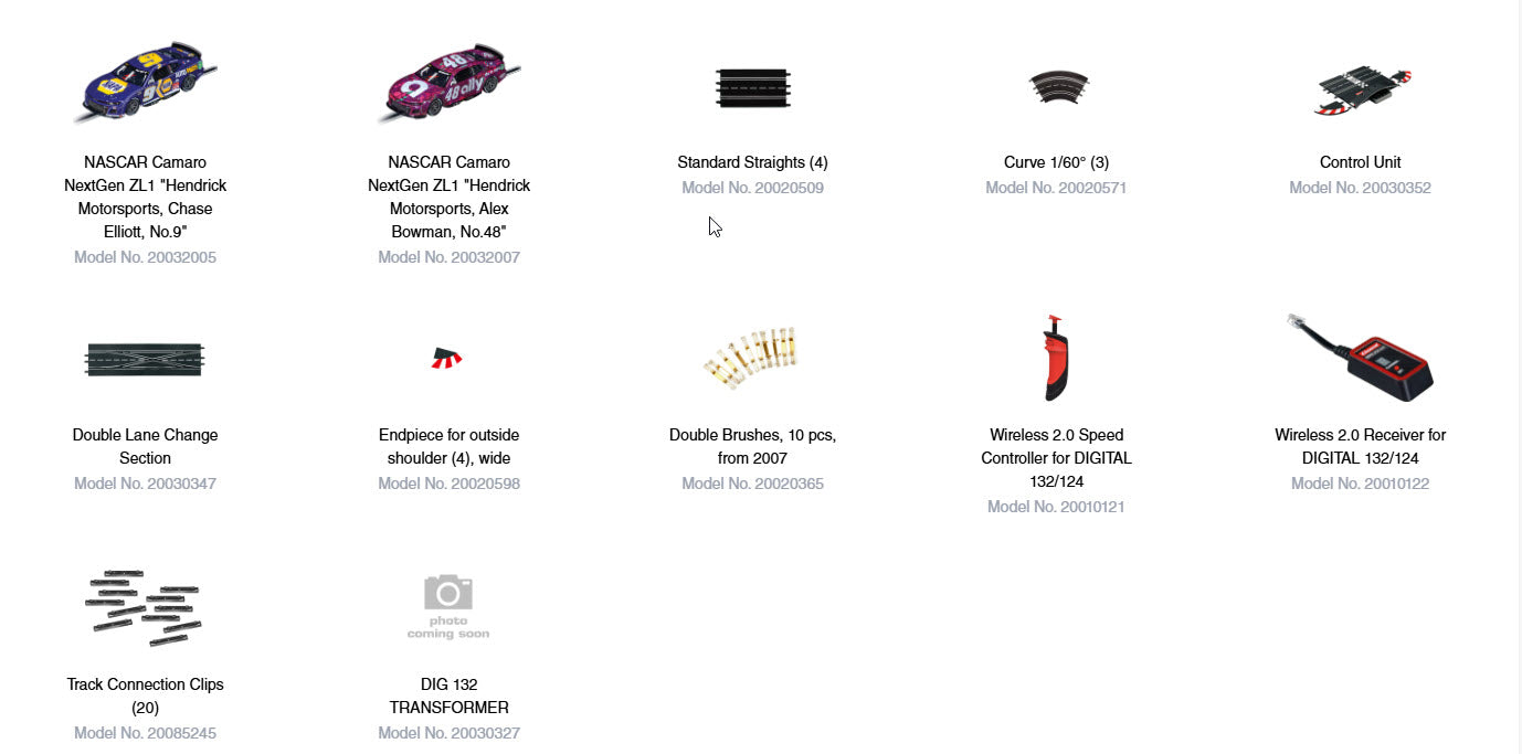 NASCAR Daytona Challenge Digital 1:32 Scale Race Car Set by Carrera