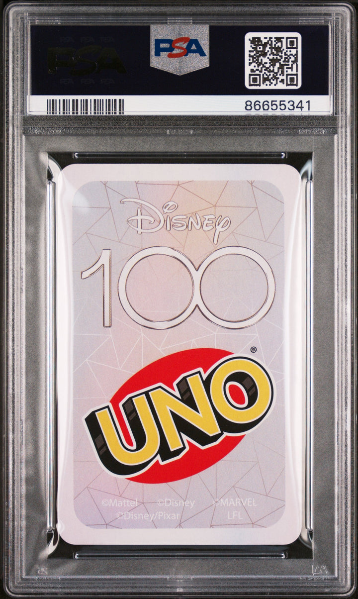 2023 UNO DISNEY 100 DARTH VADER BLUE 4 PSA 10