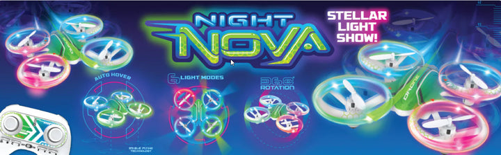 The NightNova drone by Odyssey.  Light Modes