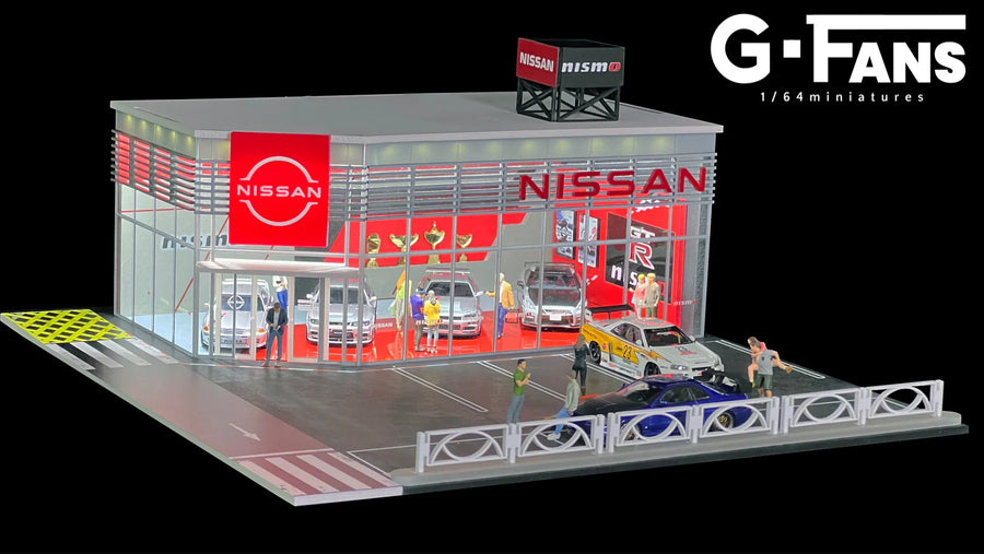 Nissan Dealership Nismo Showroom 1:64 Scale Diorama