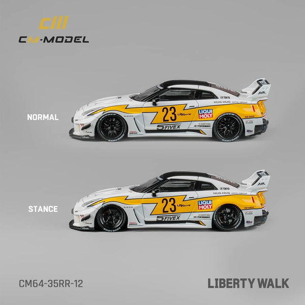 MINIGT LB-SilhouetteGT NISSAN35GT-RRホワイト MINIGT LB-SilhouetteGT NISSAN35GT-RRホワイト