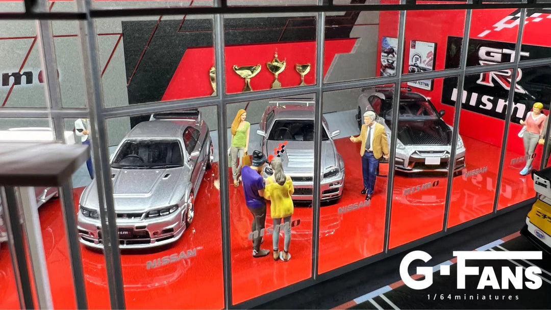 Nissan Dealership Nismo Showroom 1:64 Scale Diorama Showroom Floor