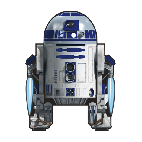 Kite - 48 Inch Tall R2-D2 Nylon Star Wars Kite