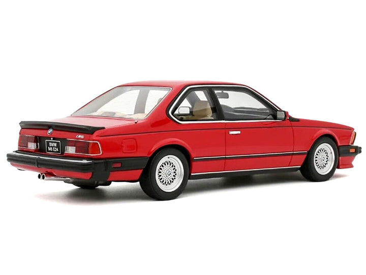 1986 BMW E24 M6 Henna Red Limited Edition to 3000 pieces Worldwide 1/18 Model Car by Otto Mobile-0