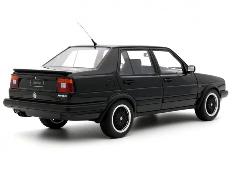 1987 Volkswagen Jetta Mk2 Black Limited Edition to 2000 pieces Worldwide 1/18 Model Car by Otto Mobile-4