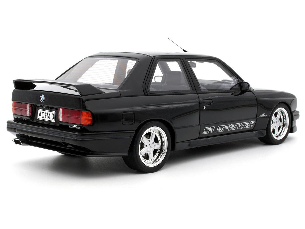 1985 BMW AC Schnitzer ACS3 Sport 2.5 Diamond Black Metallic Limited Edition to 3000 pieces Worldwide 1/18 Model Car by Otto Mobile-3