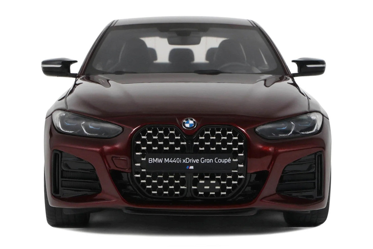 2021 BMW M440i xDrive Gran Coupe Aventurin Red Metallic Limited Edition to 500 pieces Worldwide 1/18 Model Car by Otto Mobile-3